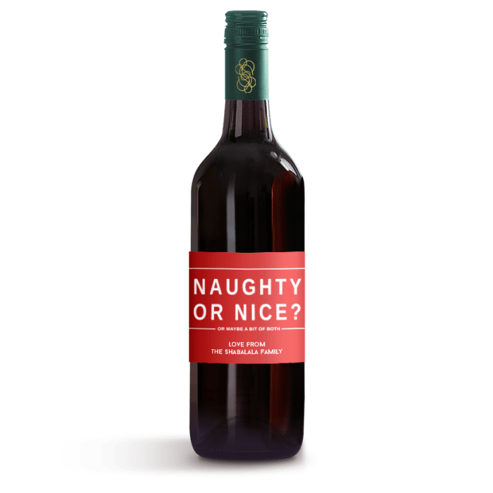 Naughty and nice duplin wine