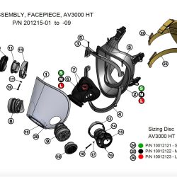 Scott scba regulator parts diagram