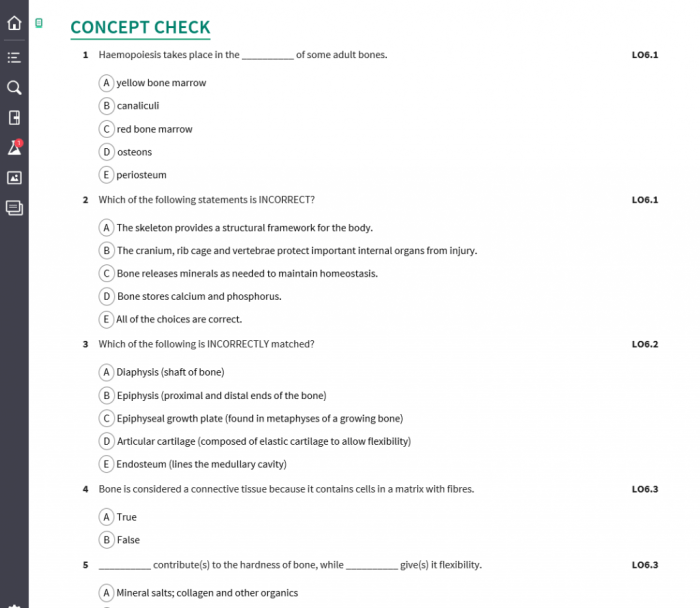 Chapter 10 anatomy and physiology answer key