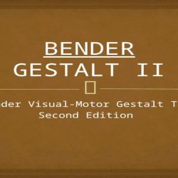 Bender visual motor gestalt test ii