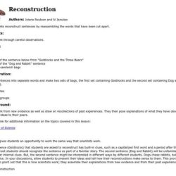 Reconstruction lesson plans 8th grade