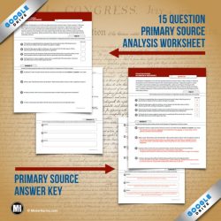 Declaration of independence analysis worksheet answer key