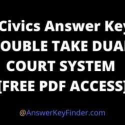 Double take: dual court system icivics answer key pdf